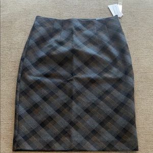 COPY - Plaid pencil skirt